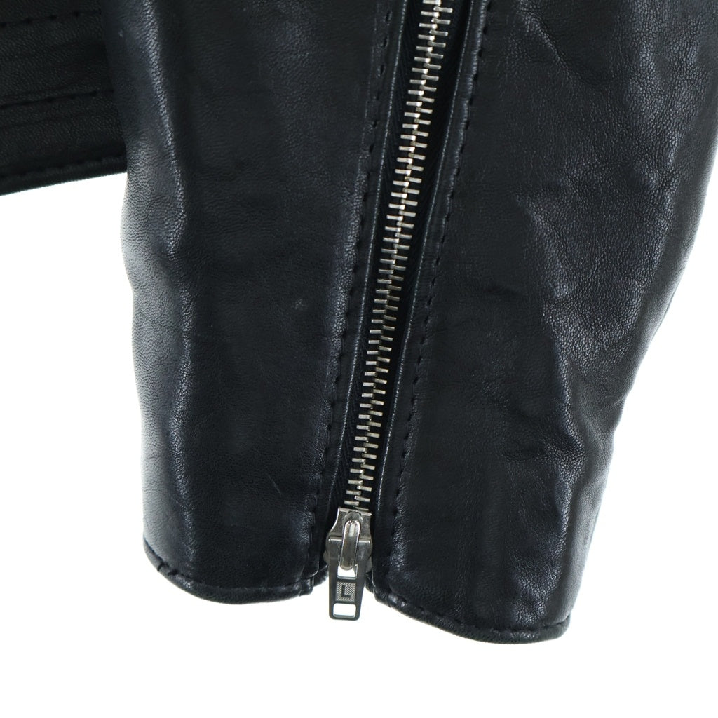 Lewis Leathers(ルイスレザー) AVIAKIT CYCLONE サイクロン ジップアップ レザー ダブルライダースジャケット ブラック