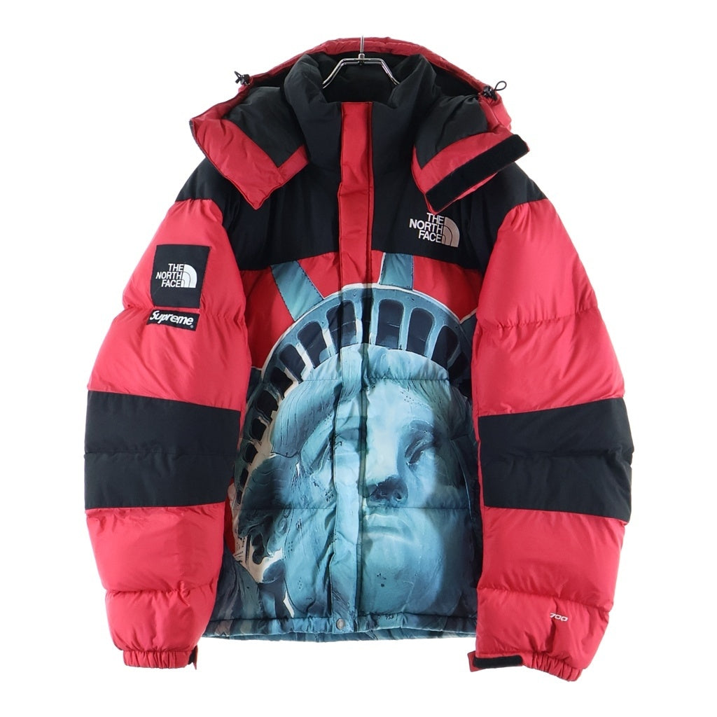 SUPREME(シュプリーム) 19AW × THE NORTH FACE Statue of Liberty Baltoro Jacket ×ノースフェイス スタチューオブリバティー 自由の女神 バルトロ ダウンジャケット レッド ND91901I