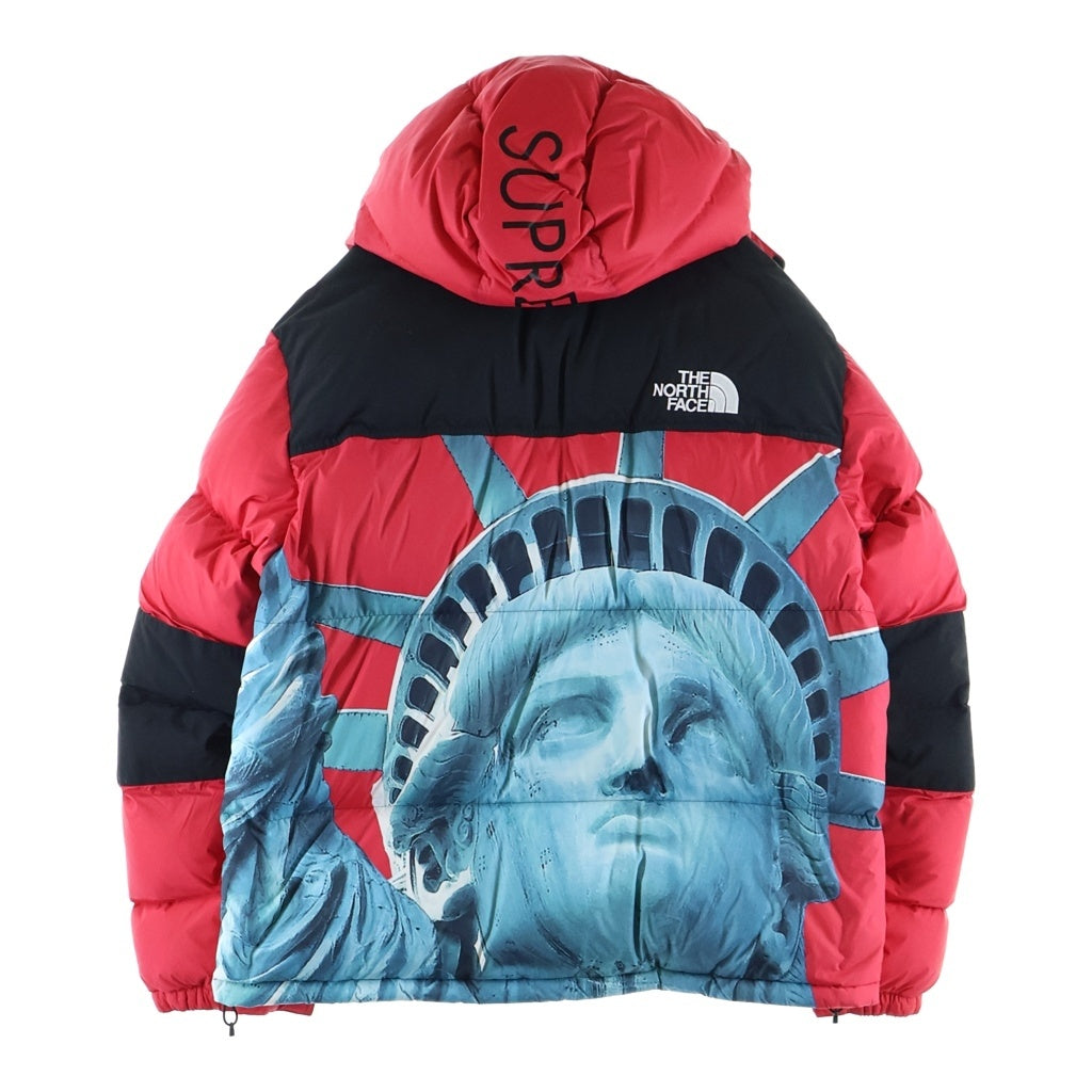 SUPREME(シュプリーム) 19AW × THE NORTH FACE Statue of Liberty Baltoro Jacket ×ノースフェイス スタチューオブリバティー 自由の女神 バルトロ ダウンジャケット レッド ND91901I