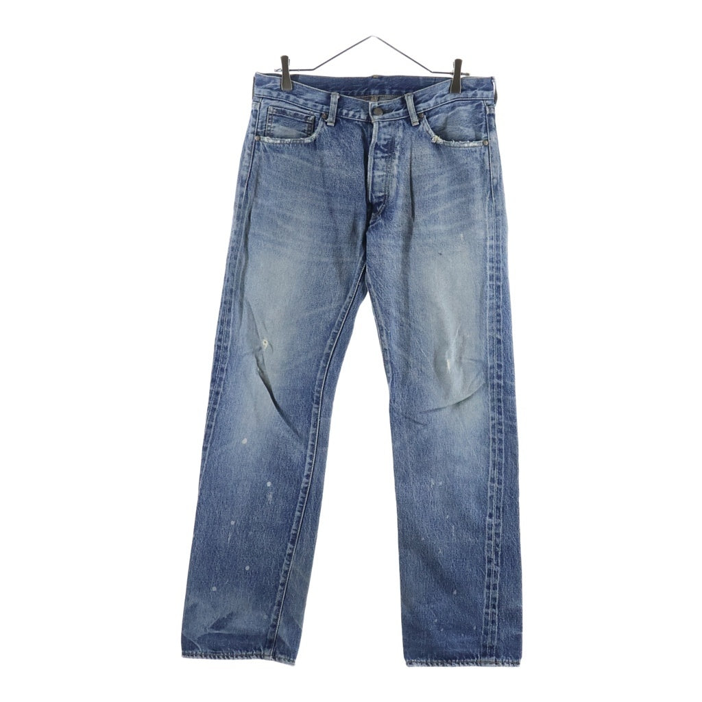 BILLIONAIRE BOYS CLUB(ビリオネアボーイズクラブ) バックロゴプリント デニムパンツ インディゴ 11150001