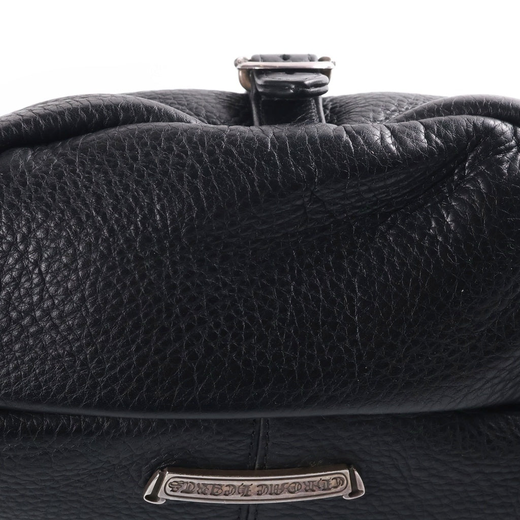 CHROME HEARTS(クロムハーツ) #1 SNAT PACK スナットパック ダガージップ ガンスリンガーベルト レザーウエストバッグ ブラック