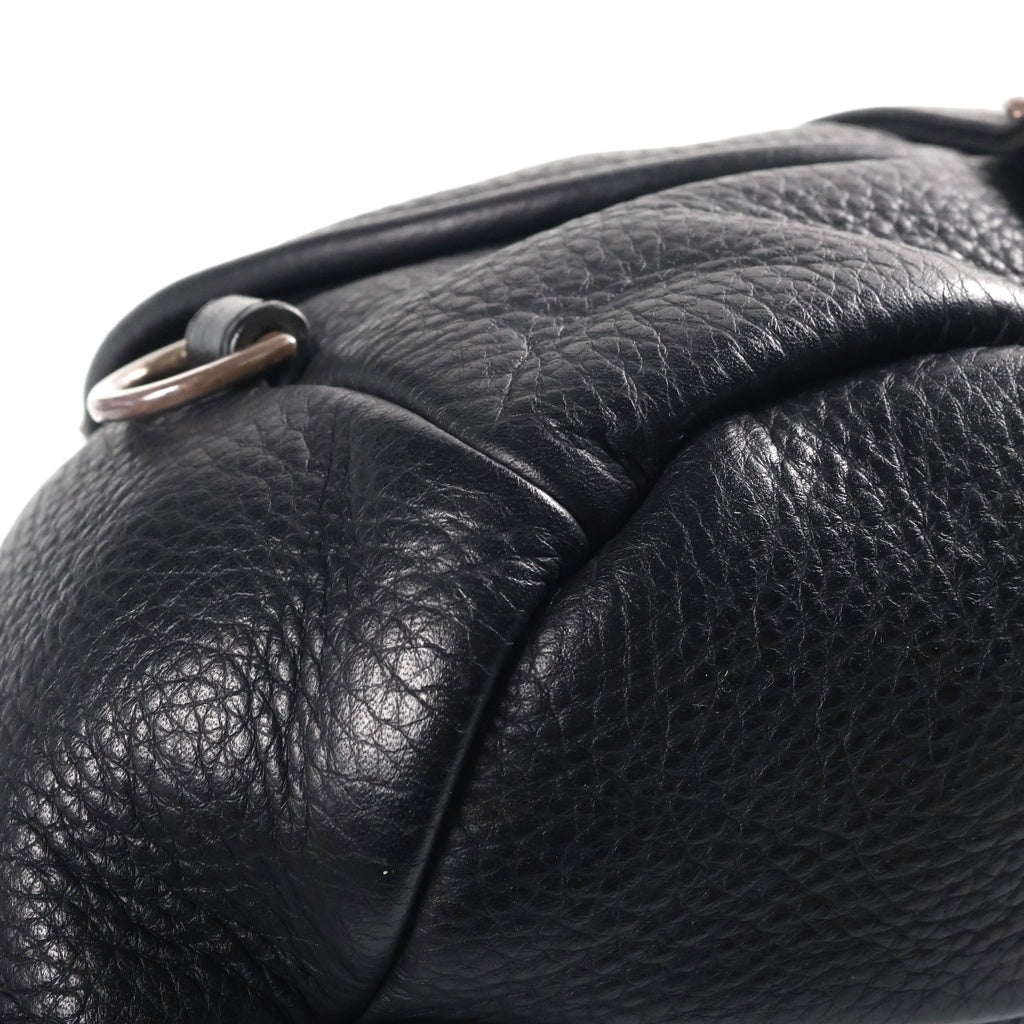 CHROME HEARTS(クロムハーツ) #1 SNAT PACK スナットパック ダガージップ ガンスリンガーベルト レザーウエストバッグ ブラック