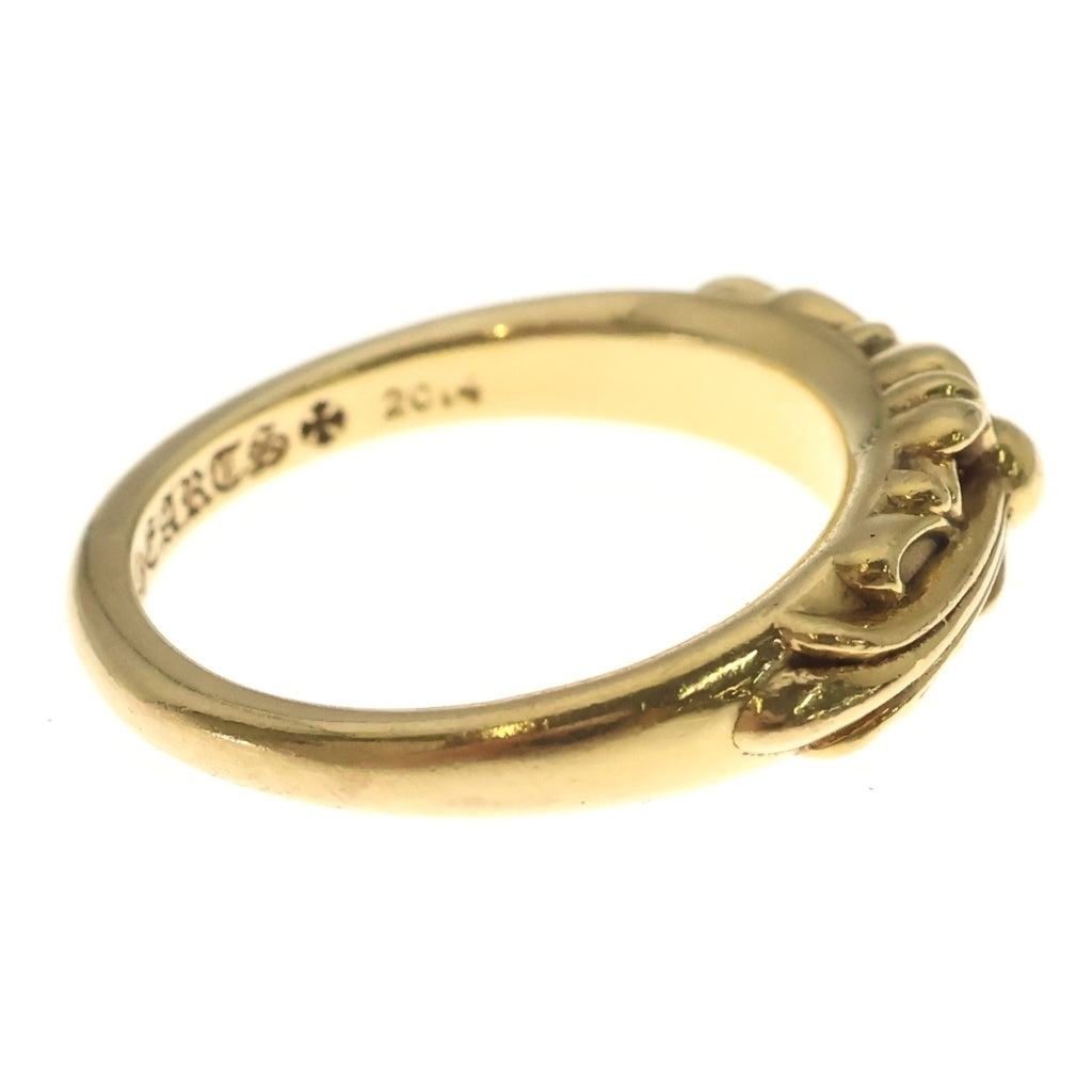 CHROME HEARTS(クロムハーツ) 22K BABYCLSC ベイビークラシック フローラルクロスリング ゴールド BCA391 レディース