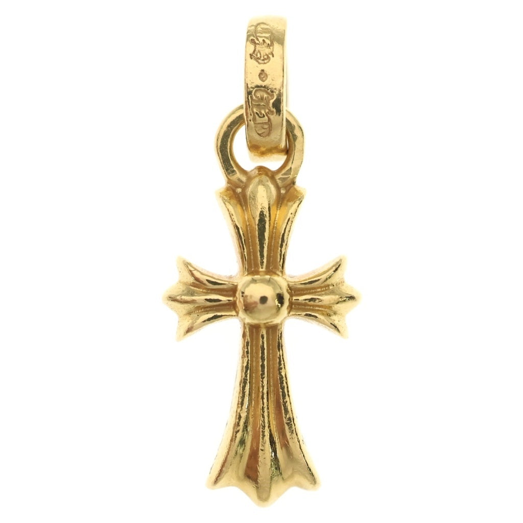 CHROME HEARTS(クロムハーツ) 22K CRS BBYFAT ベイビーファットクロス ペンダントトップ ゴールドBCA037
