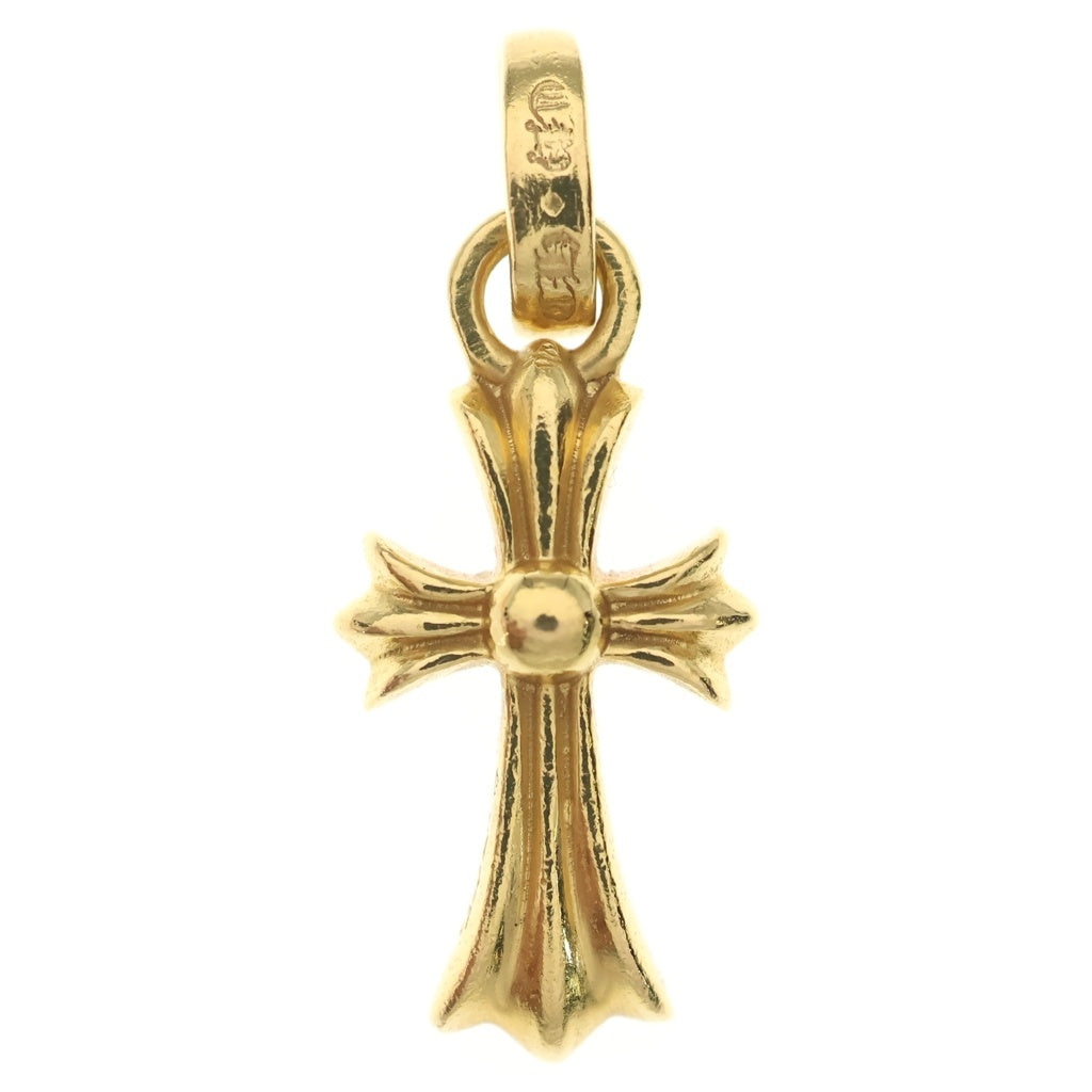 CHROME HEARTS(クロムハーツ) 22K CRS BBYFAT ベイビーファットクロス ペンダントトップ ゴールドBCA037