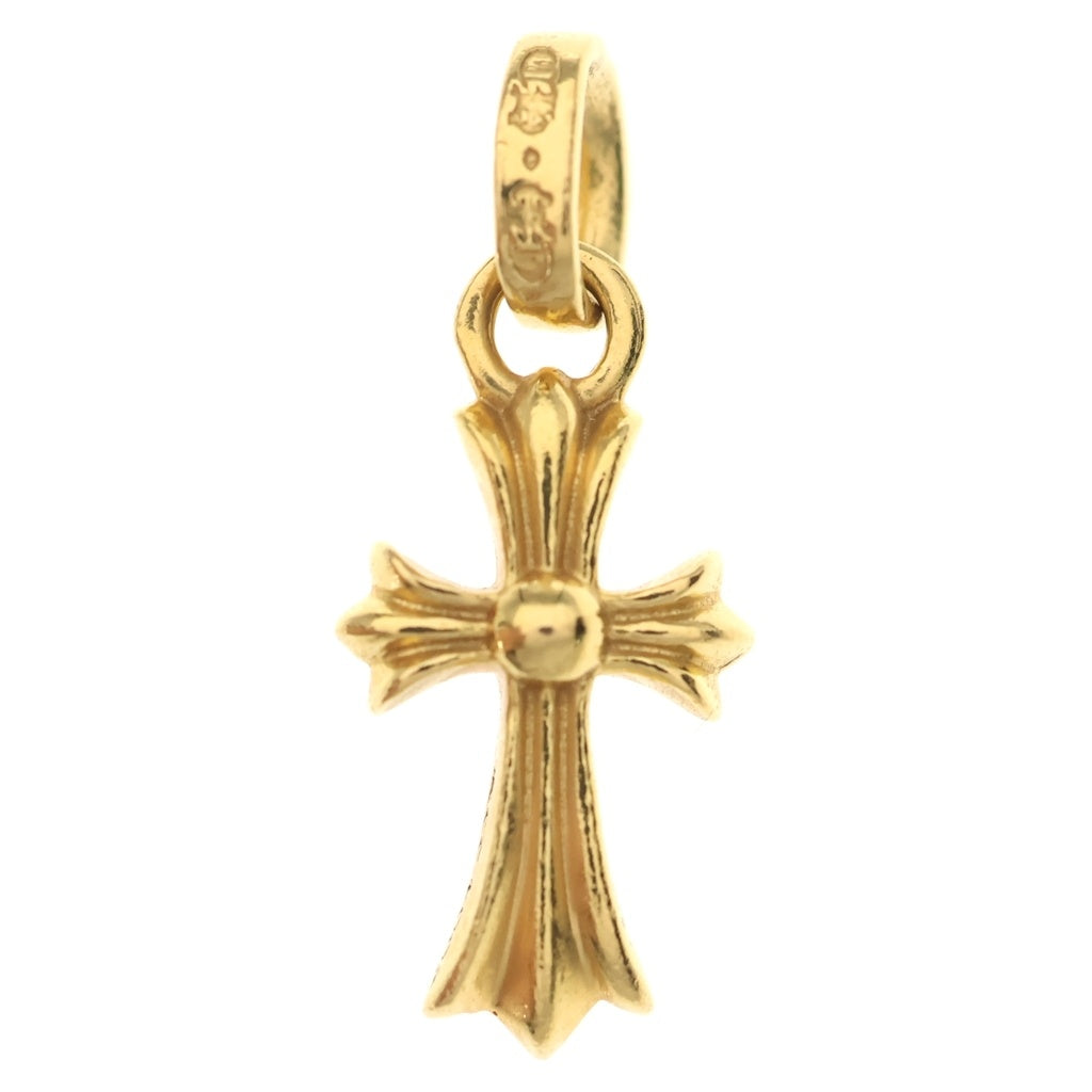 CHROME HEARTS(クロムハーツ) 22K CRS BBYFAT ベイビーファットクロス ペンダントトップ ゴールドBCA037