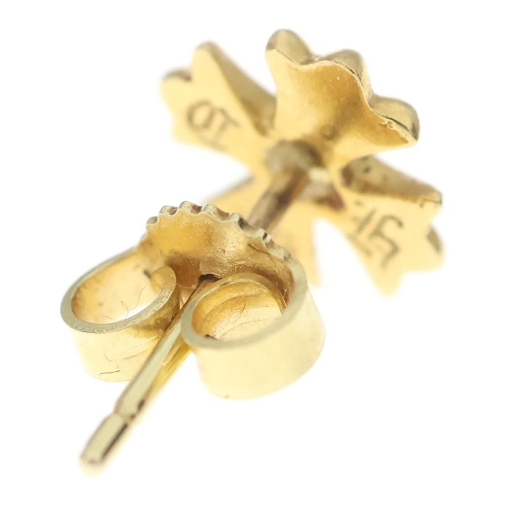 CHROME HEARTS(クロムハーツ) 22K No2 CH PLS CHプラス スタッドピアス ゴールド BCA022