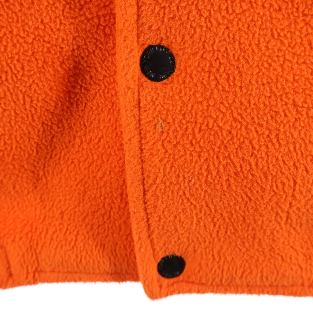SUPREME(シュプリーム) 18AW Polartec Hooded Raglan Jacket ポーラーテック フーデッド ラグランジャケット オレンジ/ベージュ