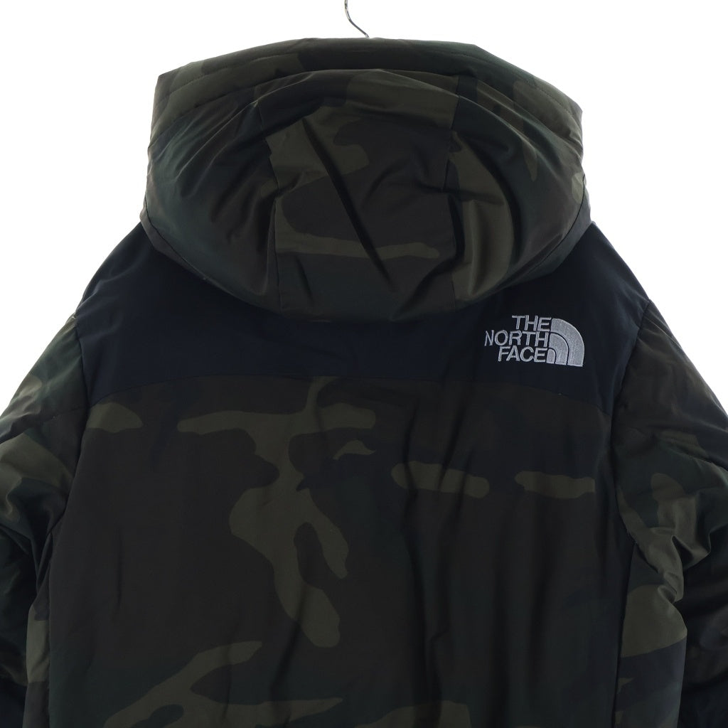 THE NORTH FACE(ザノースフェイス) カモフラ 迷彩総柄 ノベルティ バルトロライト ダウンジャケット カーキ ND91720