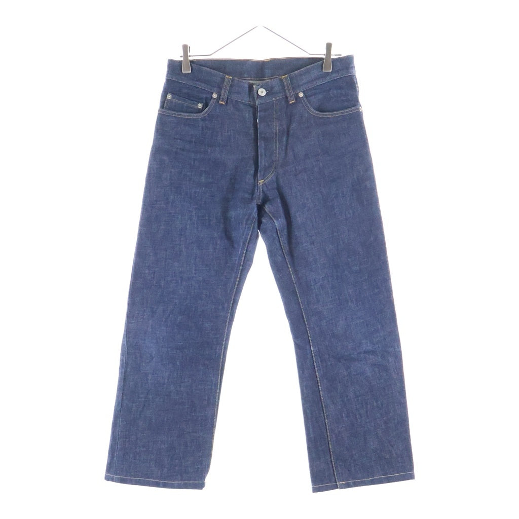 HELMUT LANG(ヘルムートラング) 90s 本人期 ボタンフライ ストレートデニムパンツ インディゴ