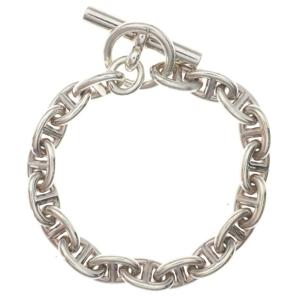 HERMES(エルメス) Chaine d'Ancre PM シェーヌダンクルPM 18コマ チェーン ブレスレット シルバー