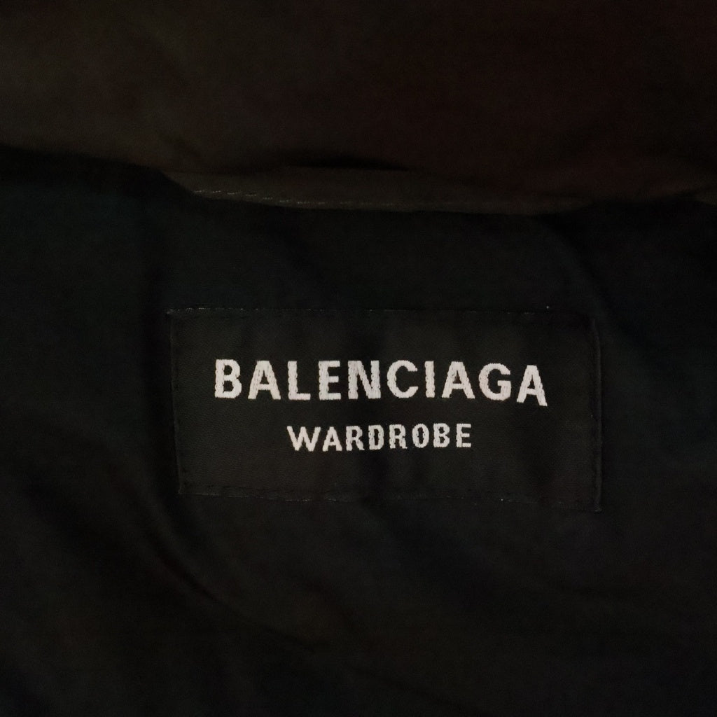 BALENCIAGA(バレンシアガ) 21AW PUFFER JACKET BB パファージャケット ダウンジャケット ブラック 642228