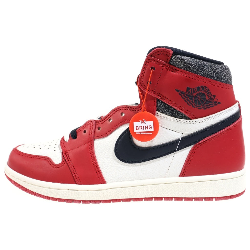 NIKE(ナイキ) AIR JORDAN 1 HIGH OG CHICAGO LOST & FOUND エアジョーダン1 ハイ ロスト アンド ファウンド ハイカットスニーカー レッド/ホワイト US10/28.0cm DZ5485-612