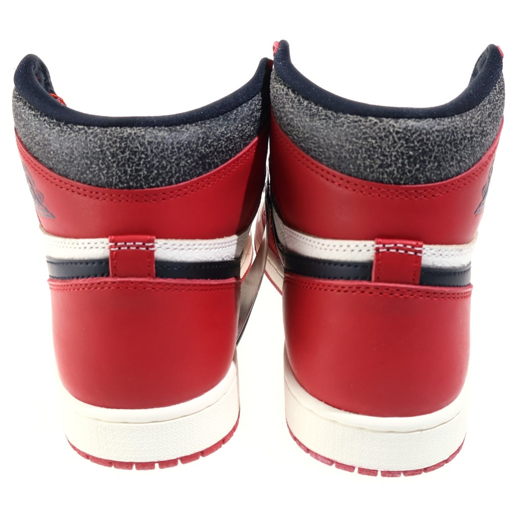 NIKE(ナイキ) AIR JORDAN 1 HIGH OG CHICAGO LOST & FOUND エアジョーダン1 ハイ ロスト アンド ファウンド ハイカットスニーカー レッド/ホワイト US10/28.0cm DZ5485-612