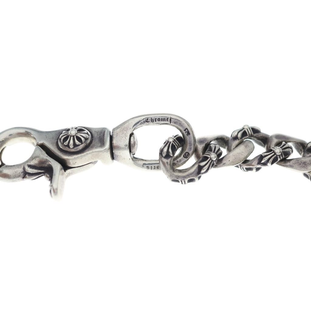 CHROME HEARTS(クロムハーツ) FANCY SHORT-T/2クリップショートファンシー ウォレットチェーン シルバー BCA077