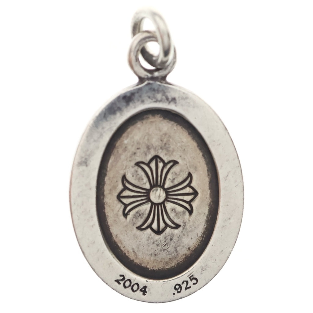CHROME HEARTS(クロムハーツ) ANGEL MEDAL OVAL オーバルエンジェルメダル ペンダントトップ シルバー BCA207