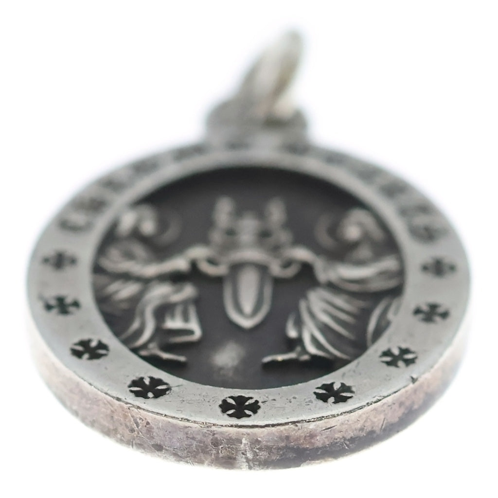CHROME HEARTS(クロムハーツ) ANGEL MEDAL OVAL オーバルエンジェルメダル ペンダントトップ シルバー BCA207