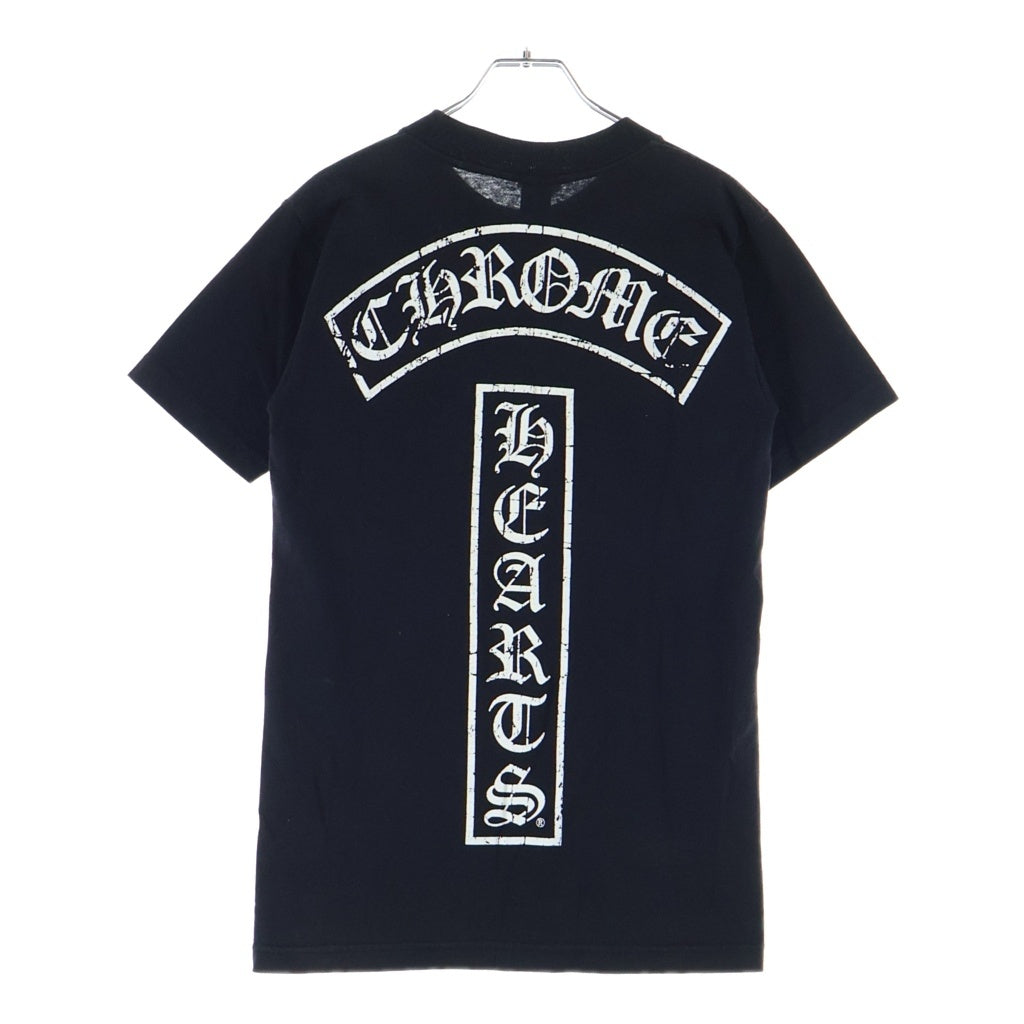 CHROME HEARTS(クロムハーツ) OLD T BAR オールド Tバープリント スター 半袖Tシャツ カットソー ブラック