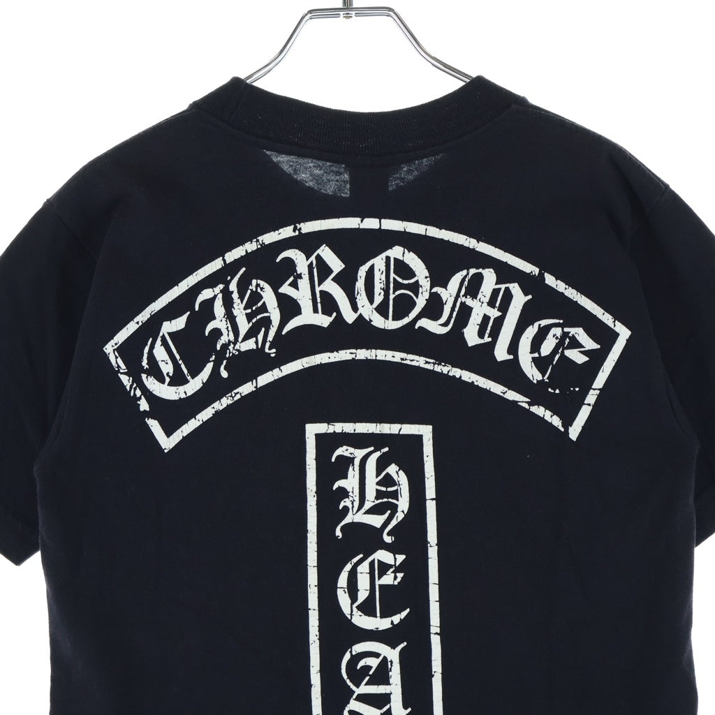 CHROME HEARTS(クロムハーツ) OLD T BAR オールド Tバープリント スター 半袖Tシャツ カットソー ブラック