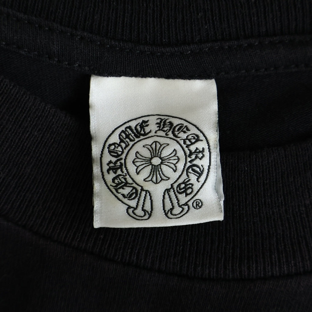 CHROME HEARTS(クロムハーツ) OLD T BAR オールド Tバープリント スター 半袖Tシャツ カットソー ブラック