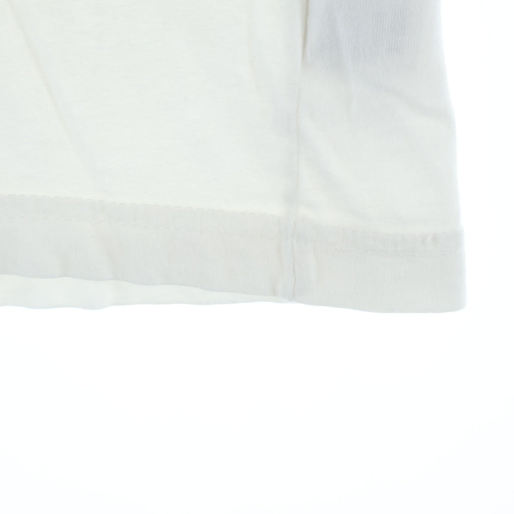 CHROME HEARTS(クロムハーツ) NECK LOGO S/S TEE ネックロゴプリント クルーネック半袖Tシャツ カットソー ホワイト