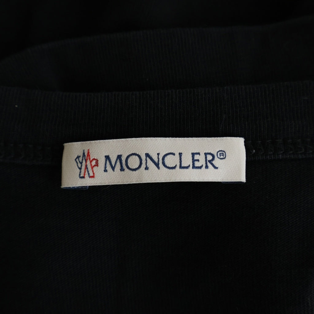 MONCLER(モンクレール) 20SS MAGLIA T-SHIRT フロントプリント 半袖Tシャツ カットソー ホワイト F10918C70610