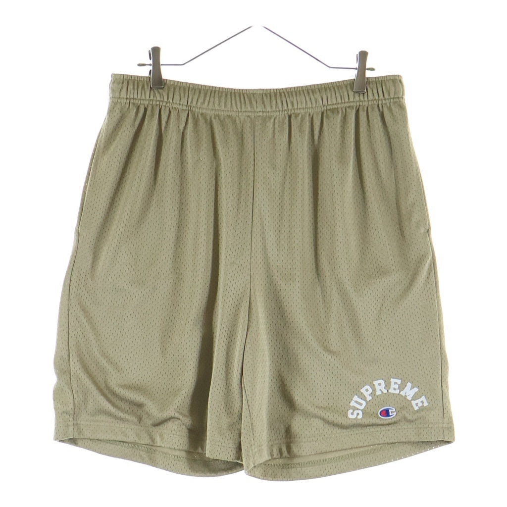 SUPREME(シュプリーム) 24SS × Champion Mesh Short チャンピオン メッシュ ハーフパンツ ショーツ ベージュ