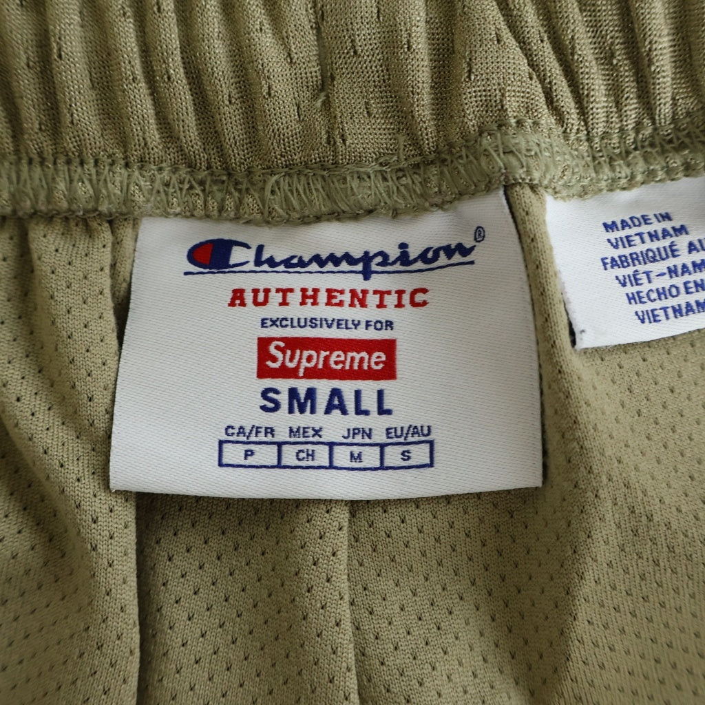 SUPREME(シュプリーム) 24SS × Champion Mesh Short チャンピオン メッシュ ハーフパンツ ショーツ ベージュ