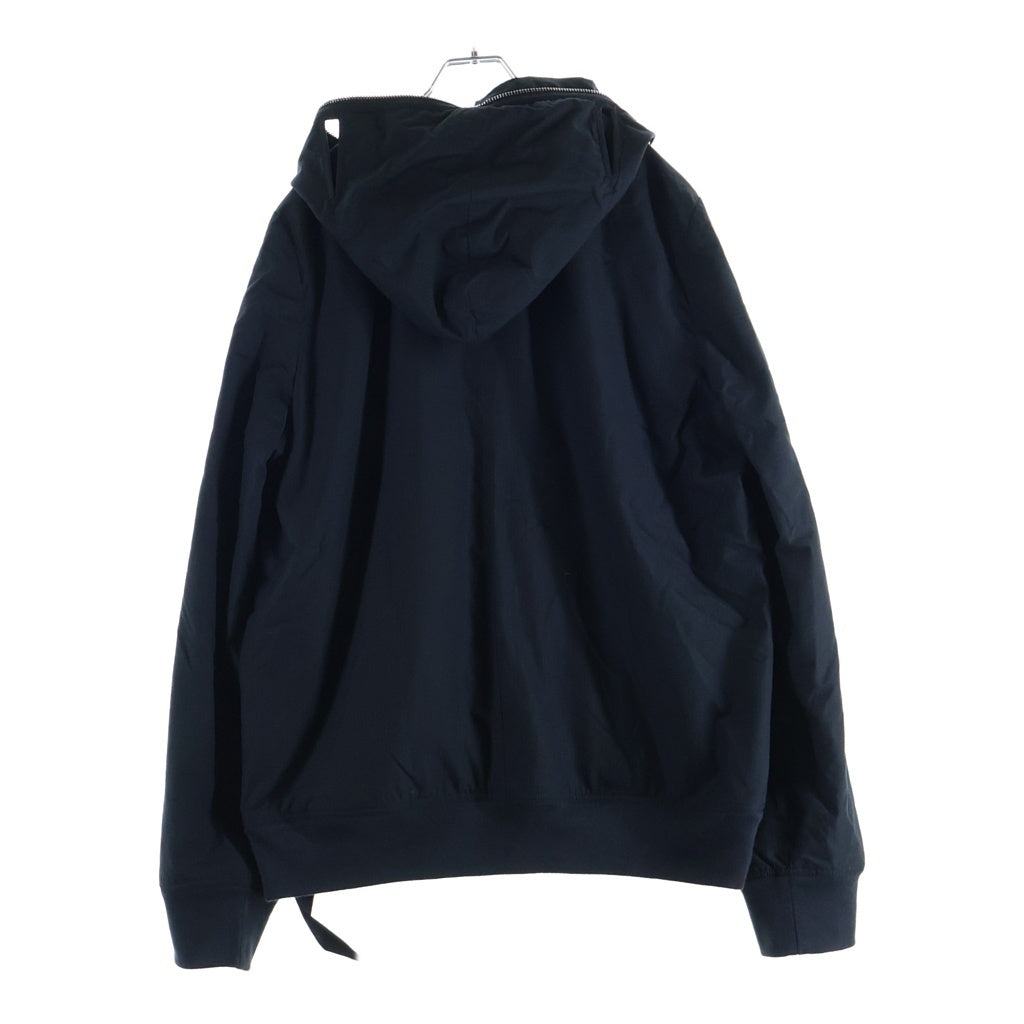DRKSHDW(ダークシャドウ) 25SS GIMP FLIGHT BOMBER ギンプフライトボンバージャケット テンセルリップストップジップアップフーデットMA-1ジャケット ブラック DU01E3772-NR