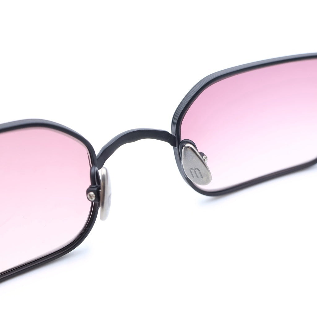 MATSUDA EYEWEAR(マツダアイウェア) Geometric Frame ジオメトリックフレーム サングラス メガネ アイウェア ブラック/パープル 53□21-145 M3163