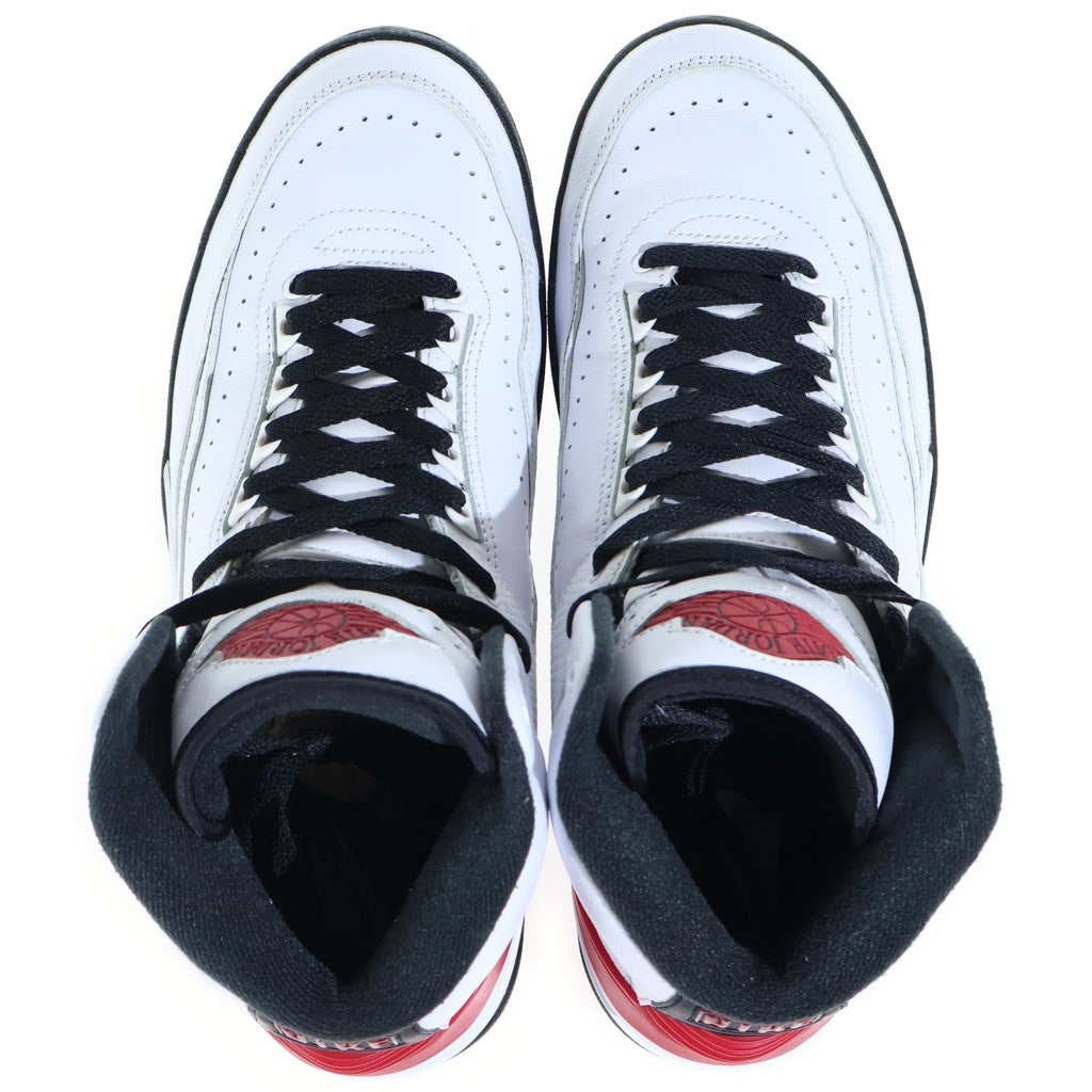 NIKE(ナイキ) AIR JORDAN 2 CHICAGO 2022 エアジョーダン2 OG シカゴ ハイカットスニーカー ホワイト/レッド US10/28.0cm DX2454-106