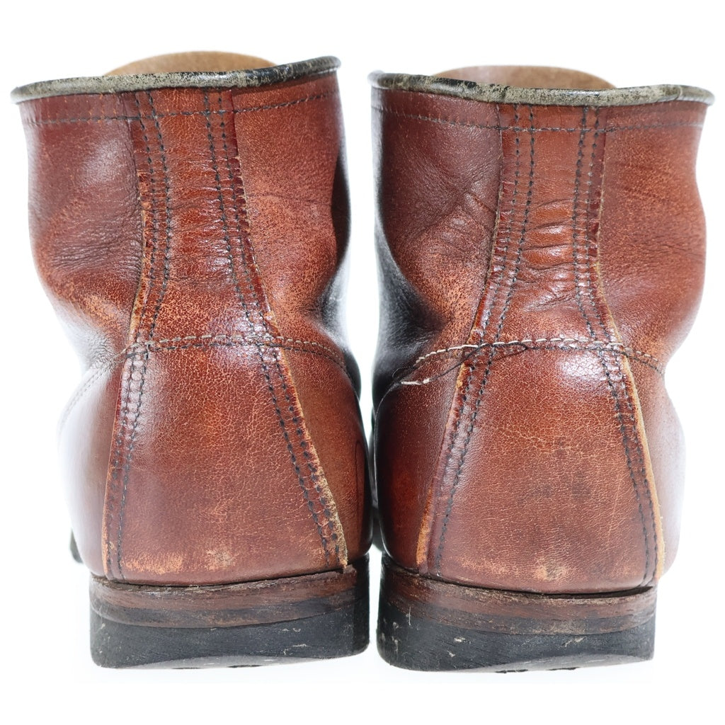 RED WING(レッド ウイング) BECKMAN BOOTS ベックマン ブラックチェリー ハイカットレザーブーツ ブラウン US7 1/2 9011