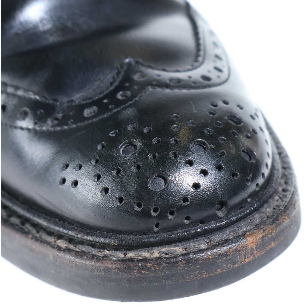 Tricker's(トリッカーズ) MALTON COMMANDO SOLE マルトン コマンドソール ウイングチップ レースアップ レザー カントリーブーツ ブラック 3 7/8 M2508
