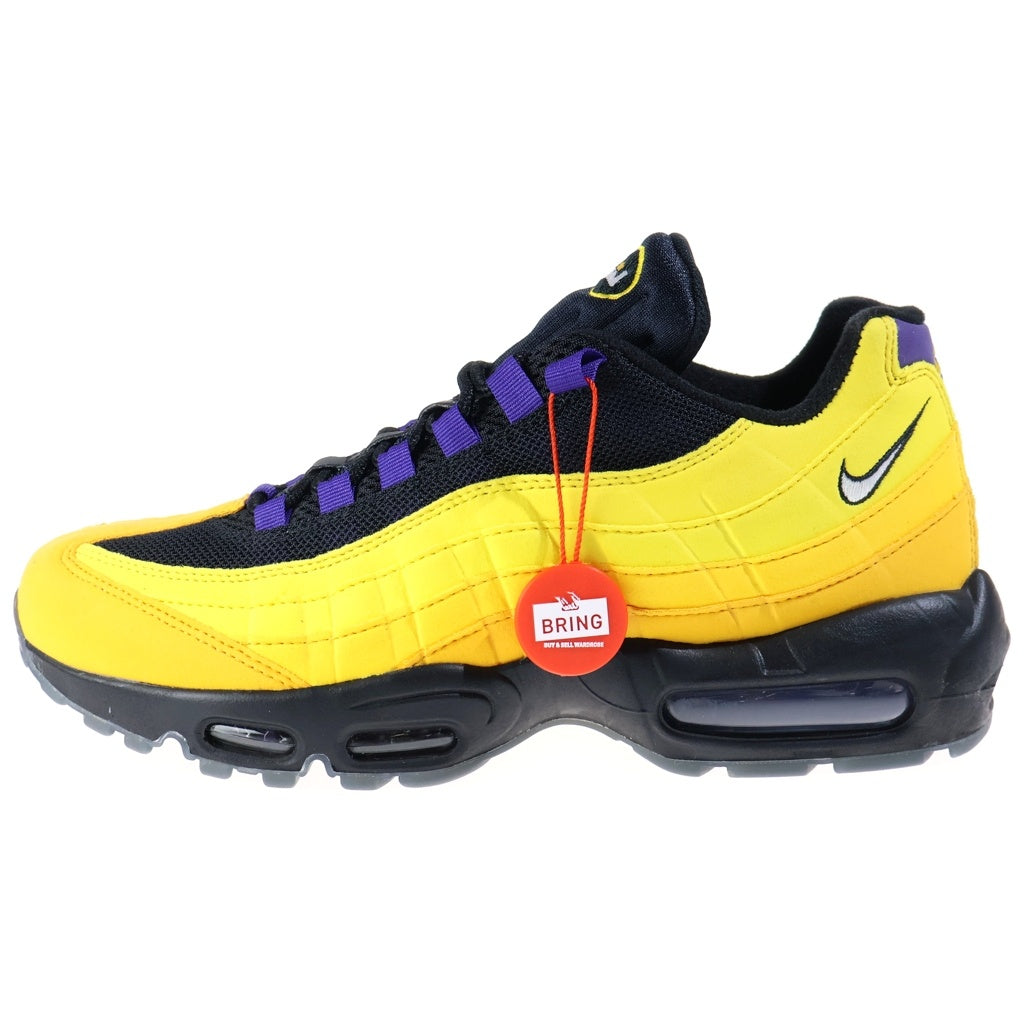 NIKE(ナイキ) AIR MAX 95 NRG LEBRON エアマックス95 エナジー レブロン ローカット スニーカー イエロー/パープル US8.5/26.5cm CZ3624-001