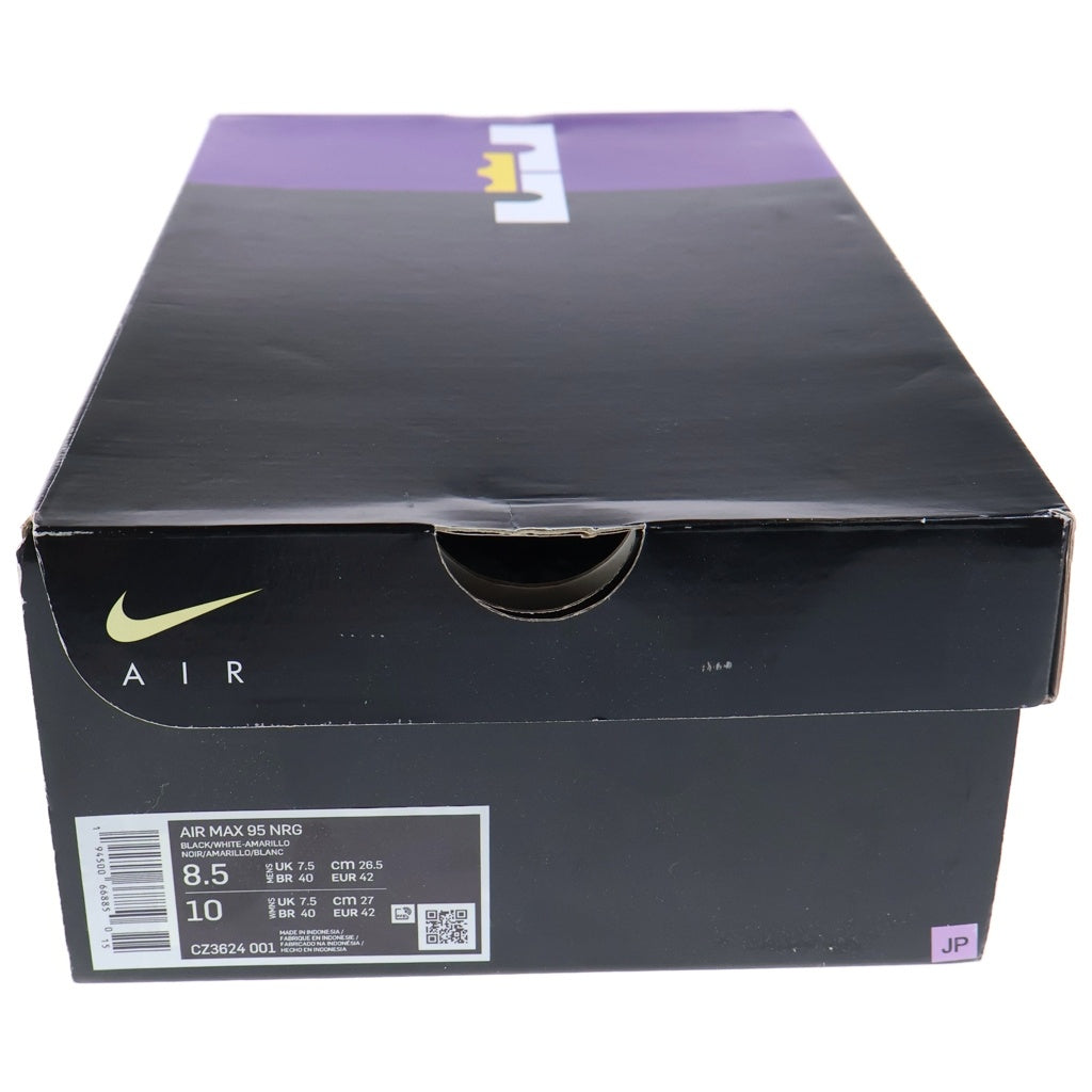 NIKE(ナイキ) AIR MAX 95 NRG LEBRON エアマックス95 エナジー レブロン ローカット スニーカー イエロー/パープル US8.5/26.5cm CZ3624-001
