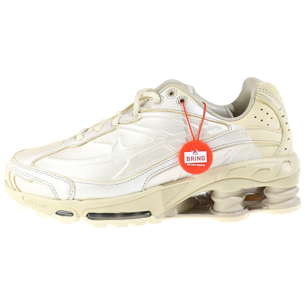 NIKE(ナイキ) SHOX RIDE 2 METALLIC SILVER/DESERT KHAKI ショックス ライド2 メタリックシルバー/デザートカーキ ローカットスニーカー ベージュ US8/26.0cm IH3653-095