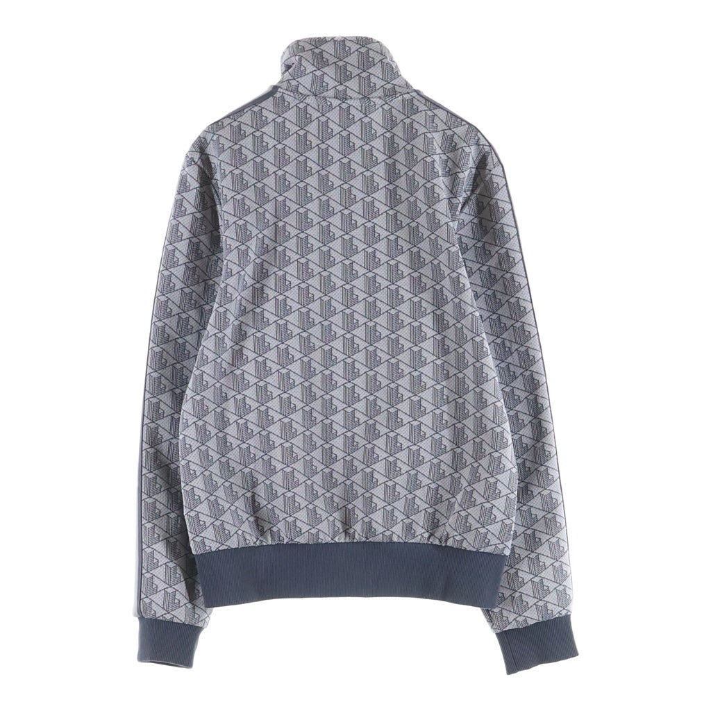 LACOSTE(ラコステ) TRACK JACKET モノグラムジャカード トラックジャケット グレー SH1368