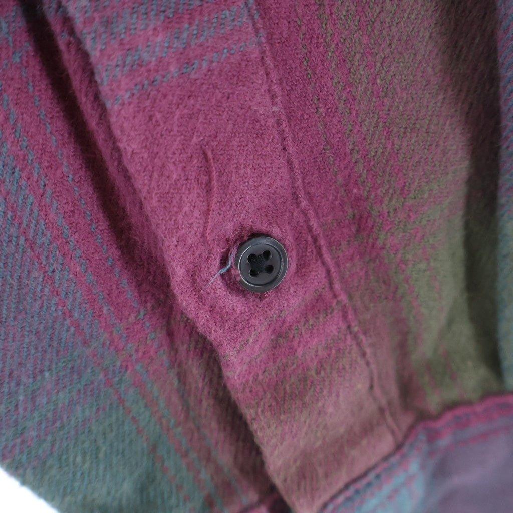 SUPREME(シュプリーム) 18AW Shadow Plaid Flannel Shirt シャドープレイド フランネル長袖シャツ マルチ