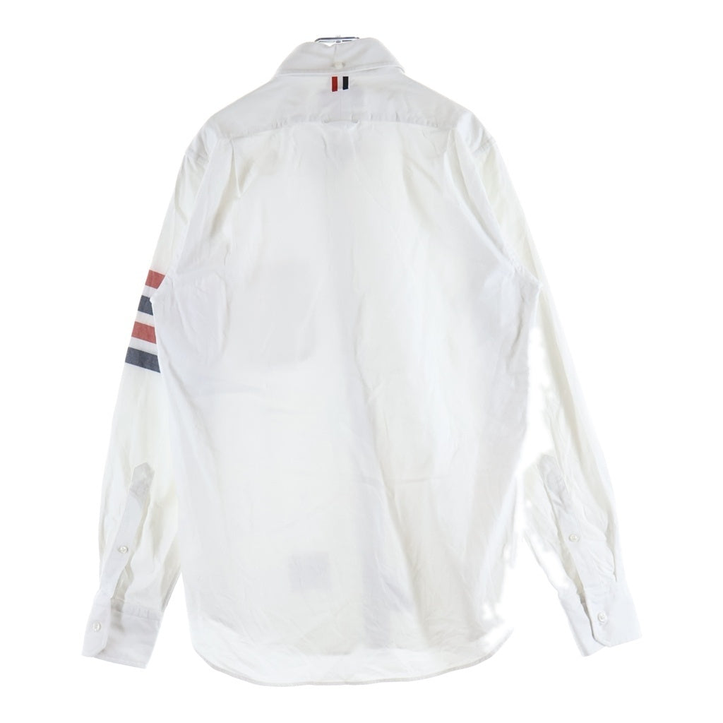 THOM BROWNE(トムブラウン) 4BAR L/S SHIRT オックスフォード 長袖シャツ ホワイト MWL272A-05245100