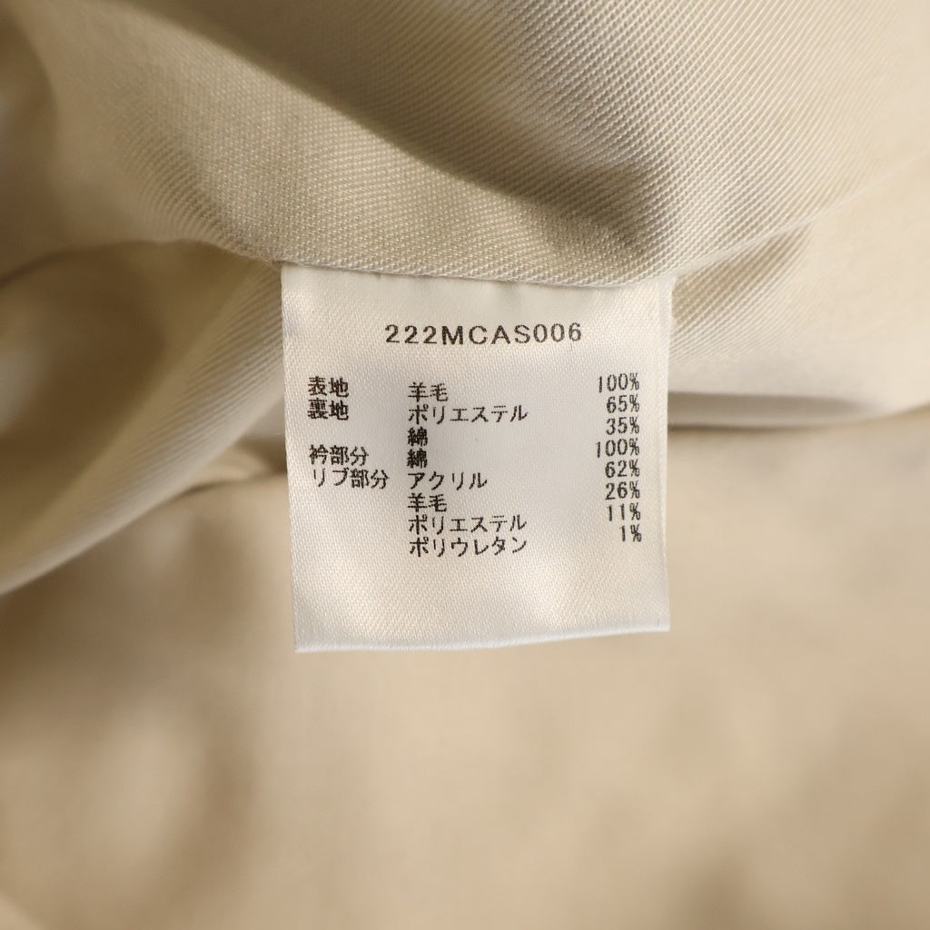 Barbour(バブアー) ×BEAMS F BEDALE-F ビームス別注 襟コーデュロイ切替 ウールビデイルジャケット アイボリー 222MCAS006