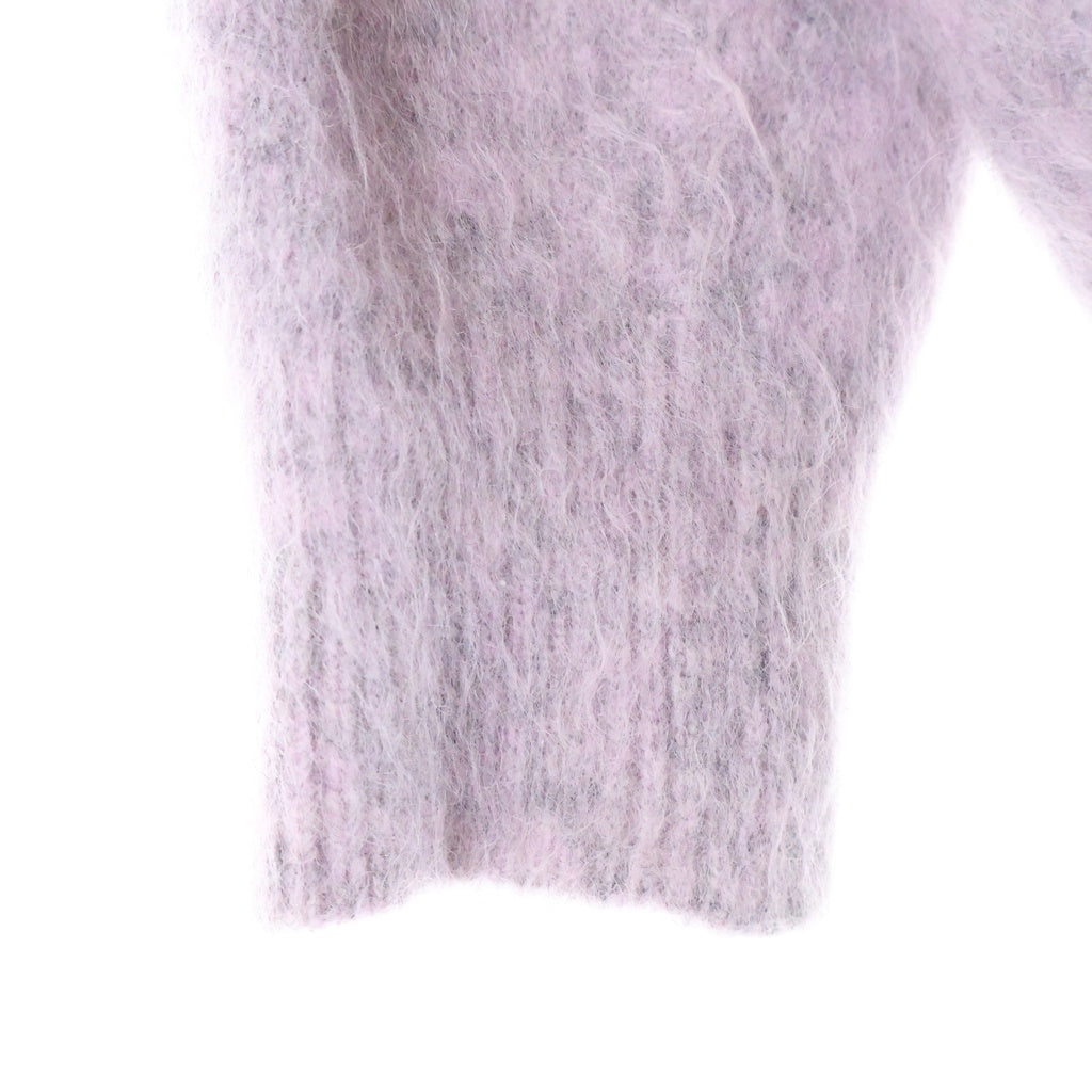 Acne Studios(アクネ ストゥディオズ) MOHAIR-BLEND SWEATER モヘヤブレンド Vネックニットセーター ピンク FN-WN-KNIT000369