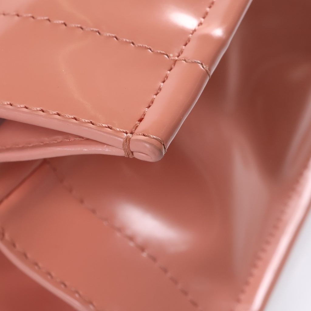 Acne Studios(アクネ ストゥディオズ) LOGO SHOPPER PORTRAIT ロゴ ショッパー トートバッグ ピンク C10178 レディース