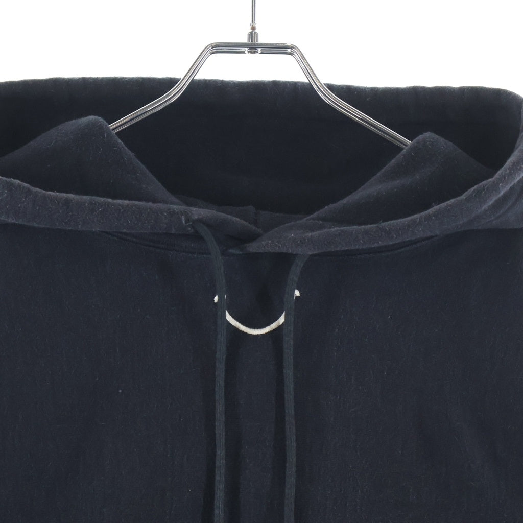 READY MADE(レディメイド) 23AW SMILE HOODIE スマイルフーディー バックロゴプリント プルオーバーパーカー ブラック RE-CO-BK-00-00-245