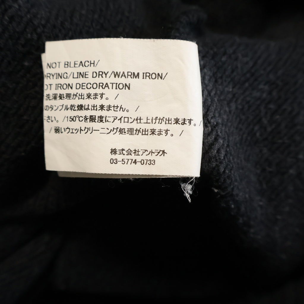 READY MADE(レディメイド) 23AW SMILE SWEAT PANTS スマイル スウェットパンツ ブラック RE-CO-BK-00-00-247