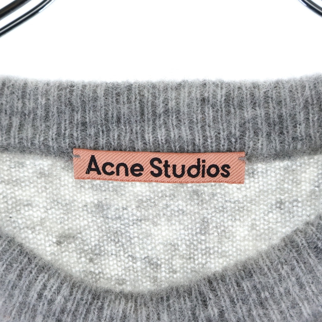 Acne Studios(アクネ ストゥディオズ) オズ モヘアニットセーター グレーFN-WN-KNIT000289