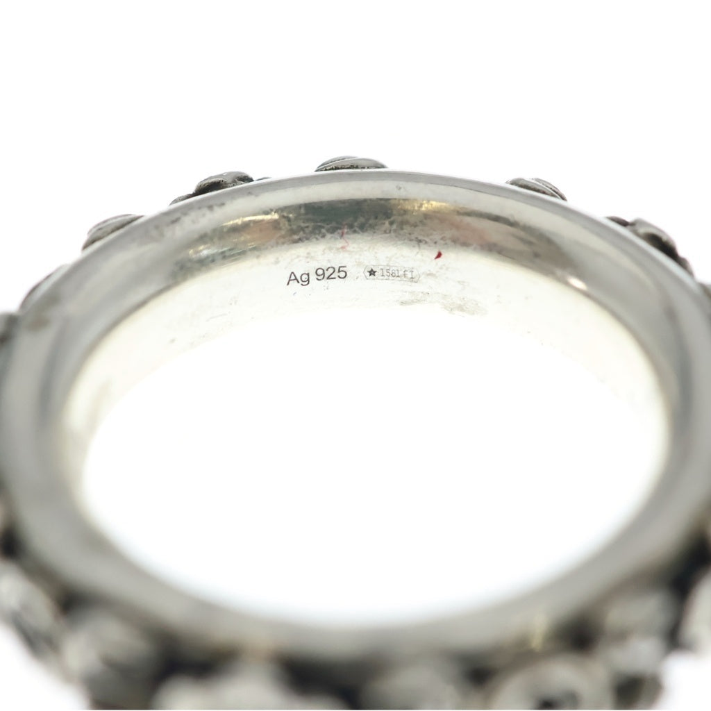 GUCCI(グッチ) インターロッキングG フラワーリング シルバー 728261 J8400