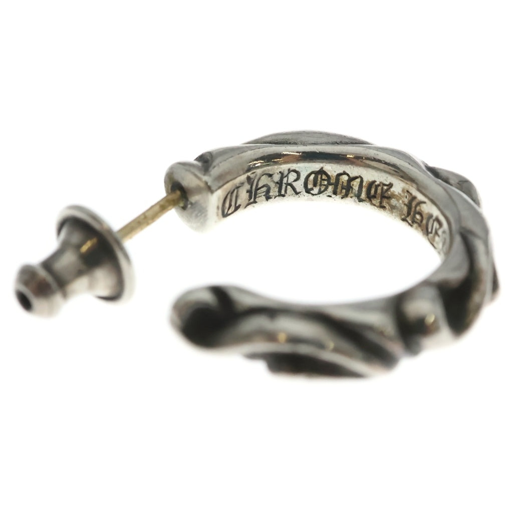 CHROME HEARTS(クロムハーツ) HOOP SCROOL スクロール フープピアス シルバー BCA102