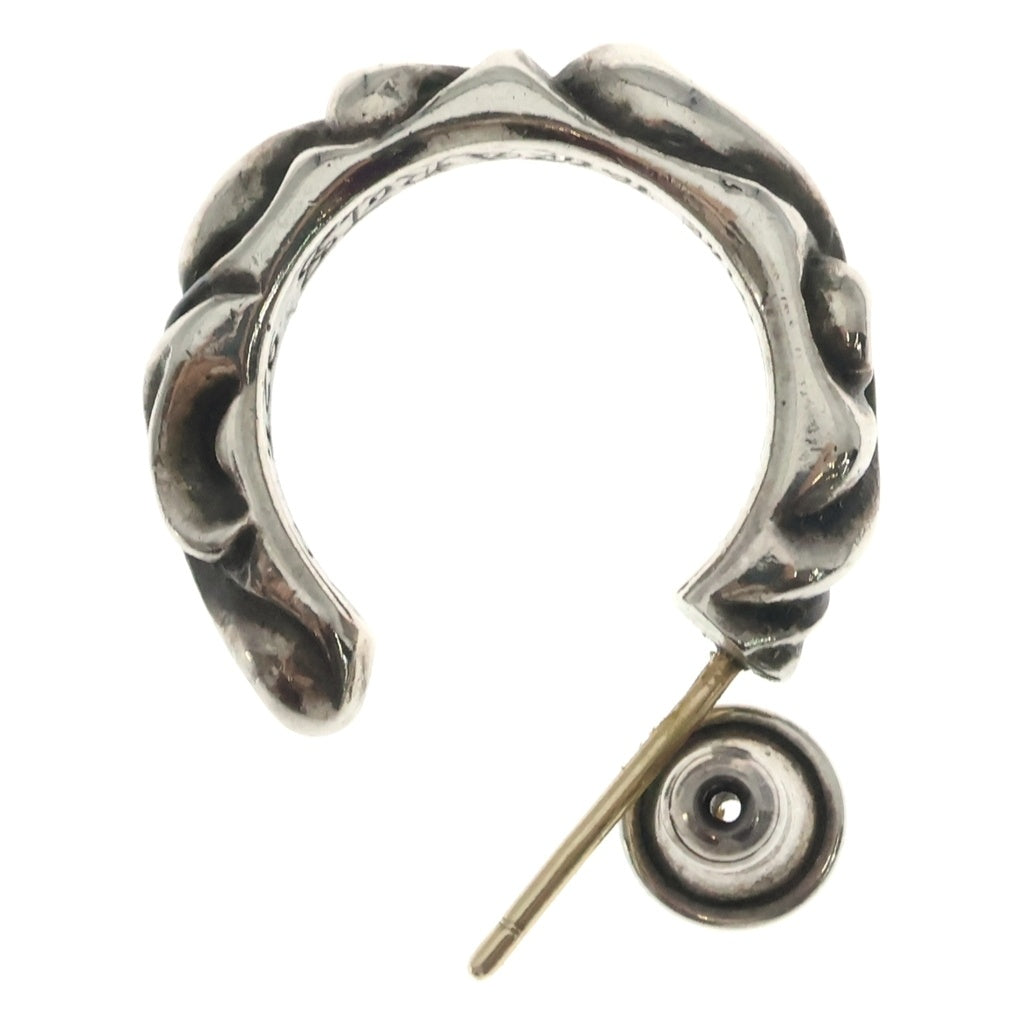 CHROME HEARTS(クロムハーツ) HOOP SCROOL スクロール フープピアス シルバー BCA102