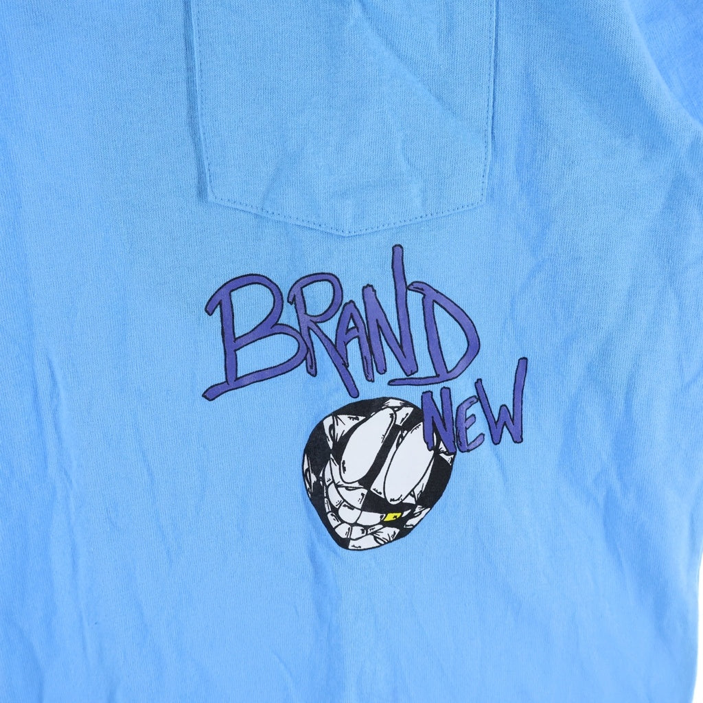 CHROME HEARTS(クロムハーツ) ×MATTY BOY BRAIN NEW マッティボーイ ブレインニュー チョンパー刺繍 グラフィックプリント 半袖Tシャツ カットソー ライトブルー