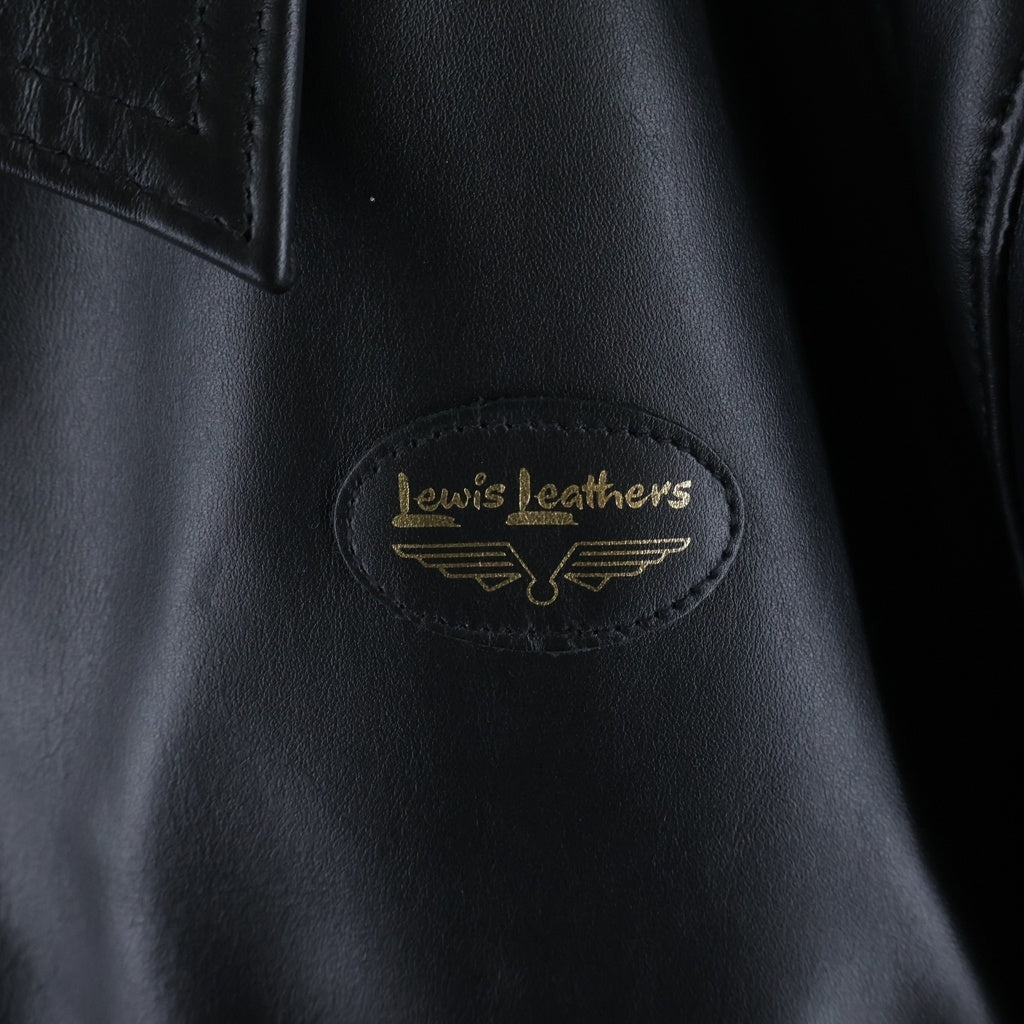 Lewis Leathers(ルイスレザー) CORSAIR コルセア ホース シングルライダースジャケット ブラック